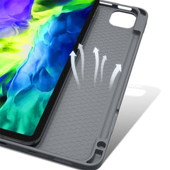 MUTURAL King Kong Series Leather Tablet Case Stand Cover with Pen Slot for iPad Pro 12.9 (2022 / 2021 / 2020 / 2018)