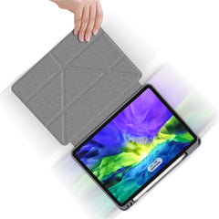 MUTURAL King Kong Series Leather Tablet Case Stand Cover with Pen Slot for iPad Pro 12.9 (2022 / 2021 / 2020 / 2018)