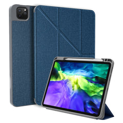 MUTURAL King Kong Series Leather Tablet Case Stand Cover with Pen Slot for iPad Pro 12.9 (2022 / 2021 / 2020 / 2018)