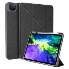 MUTURAL King Kong Series Leather Tablet Case Stand Cover with Pen Slot for iPad Pro 12.9 (2022 / 2021 / 2020 / 2018)