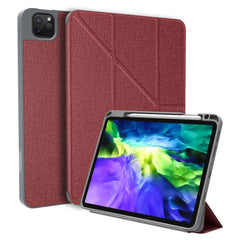 MUTURAL King Kong Series Leather Tablet Case Stand Cover with Pen Slot for iPad Pro 12.9 (2022 / 2021 / 2020 / 2018)