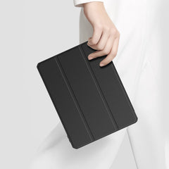 DUX DUCIS TOBY Series Tri-fold Stand Leather Smart Tablet Protective Case Cover for iPad Pro 11 (2022) / (2021) / (2020) / (2018)