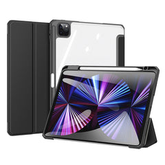 DUX DUCIS TOBY Series Tri-fold Stand Leather Smart Tablet Protective Case Cover for iPad Pro 11 (2022) / (2021) / (2020) / (2018)