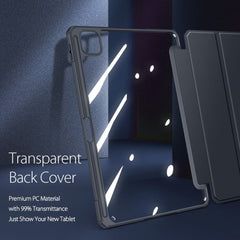DUX DUCIS TOBY Series Tri-fold Stand Leather Smart Tablet Protective Case Cover for iPad Pro 11 (2022) / (2021) / (2020) / (2018)