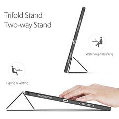 DUX DUCIS TOBY Series Tri-fold Stand Leather Smart Tablet Protective Case Cover for iPad Pro 11 (2022) / (2021) / (2020) / (2018)