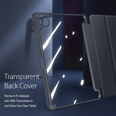 DUX DUCIS TOBY Series Tri-fold Stand Smart Premium Leather Tablet Case Cover for iPad Pro 12.9 (2022) / (2021) / (2020) / (2018)