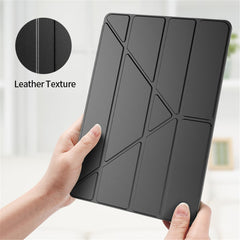 For iPad Pro 12.9-inch (2022) / (2021) / (2020) / (2018) Origami Stand Smart TPU Leather Case Tablet Cover Protector