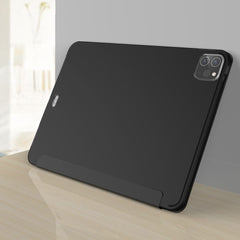 For iPad Pro 12.9-inch (2022) / (2021) / (2020) / (2018) Origami Stand Smart TPU Leather Case Tablet Cover Protector