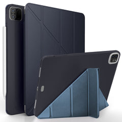 For iPad Pro 12.9-inch (2022) / (2021) / (2020) / (2018) Origami Stand Smart TPU Leather Case Tablet Cover Protector