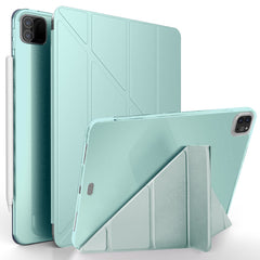 For iPad Pro 12.9-inch (2022) / (2021) / (2020) / (2018) Origami Stand Smart TPU Leather Case Tablet Cover Protector