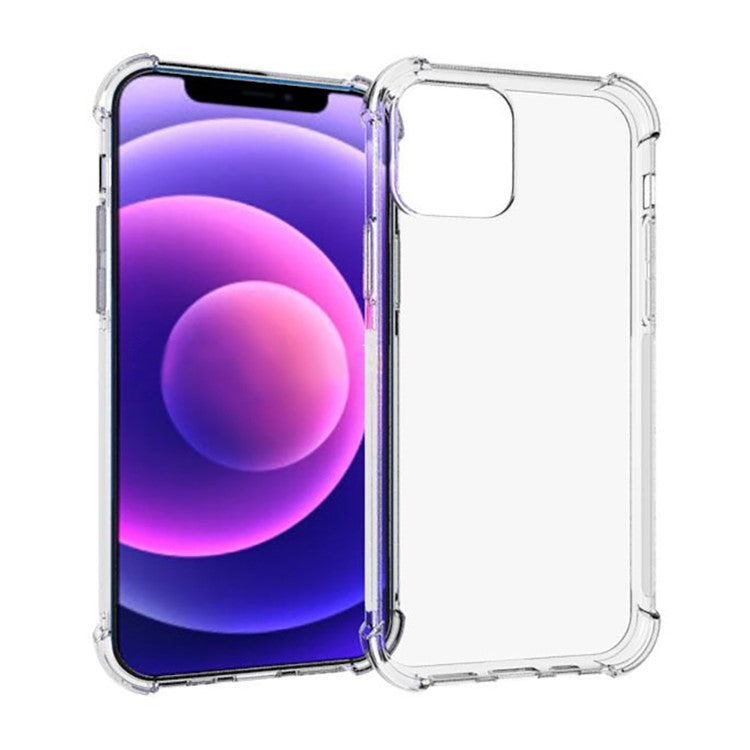 Transparent Anti-slip Shockproof TPU Phone Case Shell for iPhone 13 mini 5.4 inch - TechGearPal