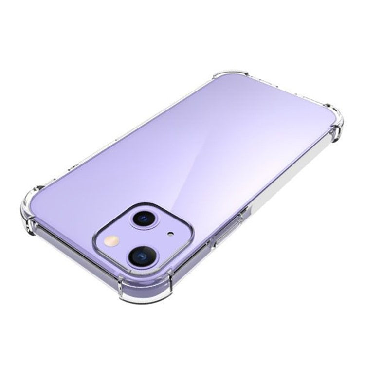 Transparent Anti-slip Shockproof TPU Phone Case Shell for iPhone 13 mini 5.4 inch - TechGearPal
