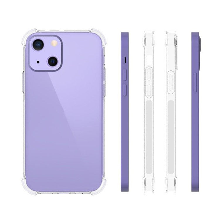 Transparent Anti-slip Shockproof TPU Phone Case Shell for iPhone 13 mini 5.4 inch - TechGearPal