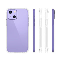 Transparent Anti-slip Shockproof TPU Phone Case Shell for iPhone 13 mini 5.4 inch - TechGearPal
