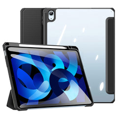 DUX DUCIS TOBY Series Leather Tri-Fold Cover Stand Case for iPad Air 11 (2025) / (2024) / Air (2020) / Air (2022)