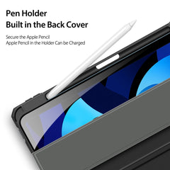 DUX DUCIS TOBY Series Leather Tri-Fold Cover Stand Case for iPad Air 11 (2025) / (2024) / Air (2020) / Air (2022)
