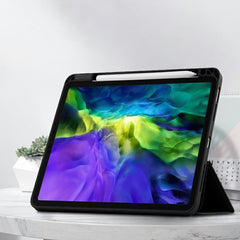 Auto-Absorbed Smart Auto Sleep / Wake Up Tablet Stand Case Cover with Pen Slot for iPad Pro 12.9 (2022 / 2021 / 2020 / 2018)