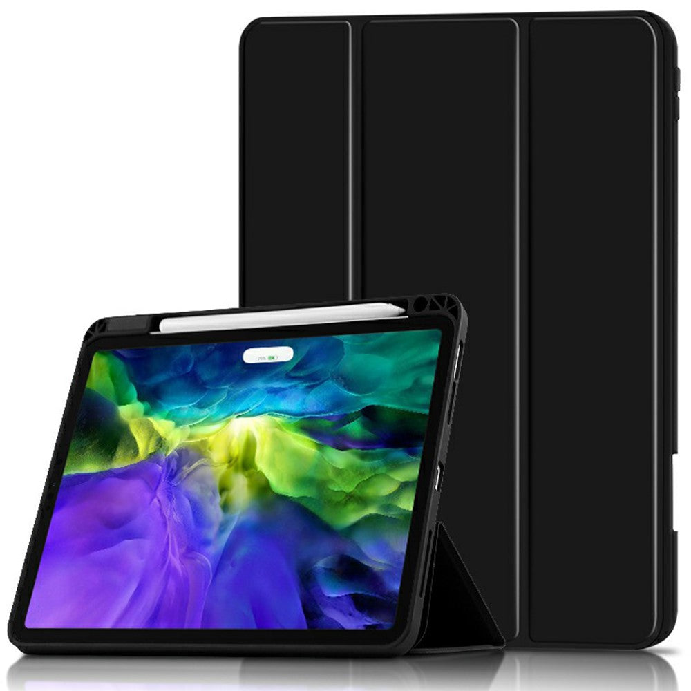 Auto-Absorbed Smart Auto Sleep / Wake Up Tablet Stand Case Cover with Pen Slot for iPad Pro 12.9 (2022 / 2021 / 2020 / 2018)