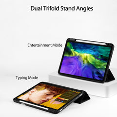 Auto-Absorbed Smart Auto Sleep / Wake Up Tablet Stand Case Cover with Pen Slot for iPad Pro 12.9 (2022 / 2021 / 2020 / 2018)