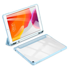 Étui en cuir à trois volets pour tablette DUX DUCIS série TOBY, style professionnel, avec support, pour iPad 10.2 (2021)/(2020)/(2019) 