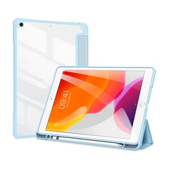 Étui en cuir à trois volets pour tablette DUX DUCIS série TOBY, style professionnel, avec support, pour iPad 10.2 (2021)/(2020)/(2019) 