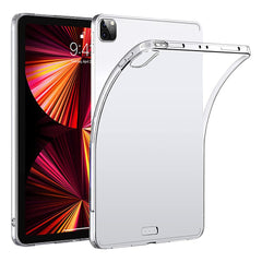 Transparent Soft TPU Protective Phone Back Case Shell for iPad Pro 12.9-inch (2021)
