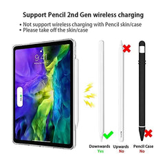 Transparent Soft TPU Protective Phone Back Case Shell for iPad Pro 12.9-inch (2021)