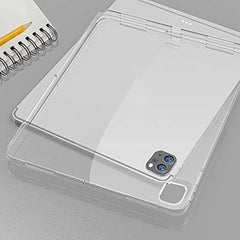 Transparent Soft TPU Protective Phone Back Case Shell for iPad Pro 12.9-inch (2021)