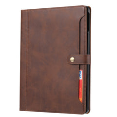 Stand Wallet Design Leather Tablet Protective Case Cover with Pen Slot for iPad Pro 12.9-inch (2021)