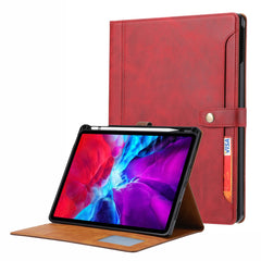 Stand Wallet Design Leather Tablet Protective Case Cover with Pen Slot for iPad Pro 12.9-inch (2021)