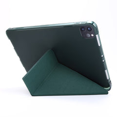Deformable Stand Leather Tablet Case with Auto Wake/Sleep Function for iPad Pro 12.9-inch (2021)