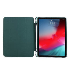 Deformable Stand Leather Tablet Case with Auto Wake/Sleep Function for iPad Pro 12.9-inch (2021)