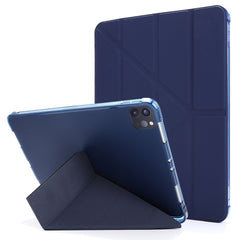 Deformable Stand Leather Tablet Case with Auto Wake/Sleep Function for iPad Pro 12.9-inch (2021)