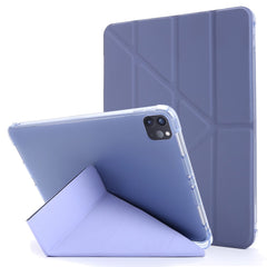 Deformable Stand Leather Tablet Case with Auto Wake/Sleep Function for iPad Pro 12.9-inch (2021)
