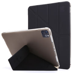 Deformable Stand Leather Tablet Case with Auto Wake/Sleep Function for iPad Pro 12.9-inch (2021)