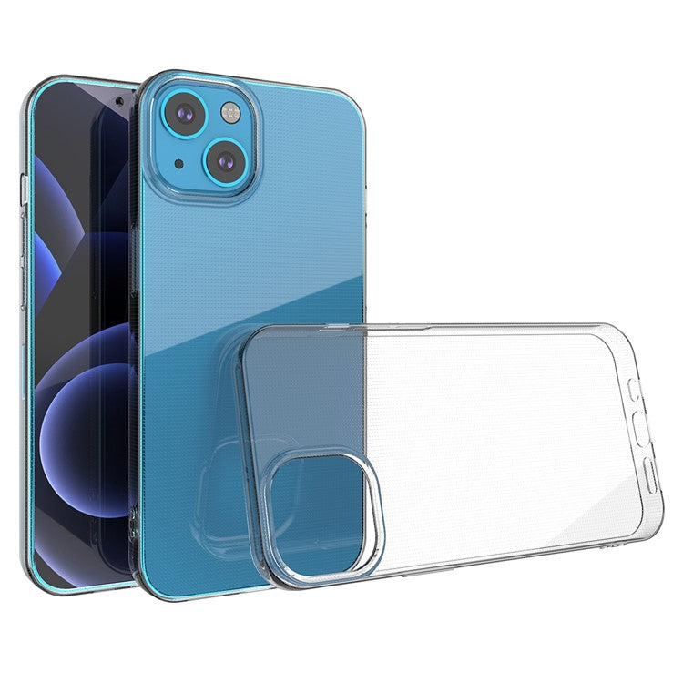 Ultra Thin Crystal Clear TPU Phone Protective Case for iPhone 13 6.1 inch - TechGearPal
