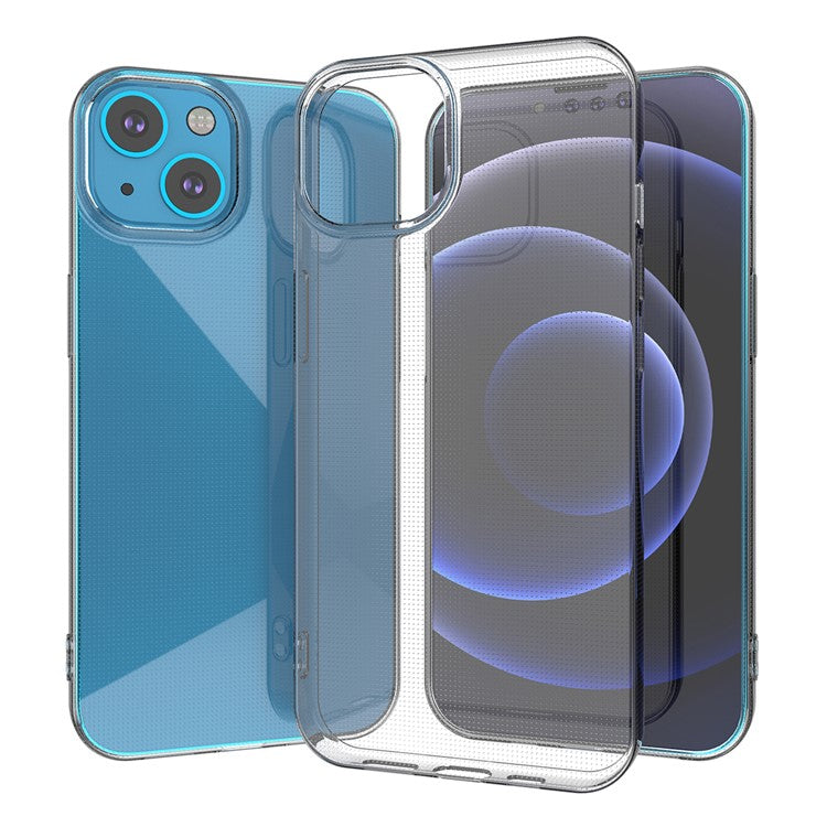 Ultra Thin Crystal Clear TPU Phone Protective Case for iPhone 13 6.1 inch - TechGearPal