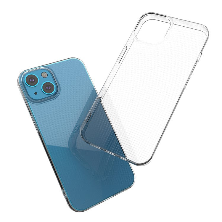 Ultra Thin Crystal Clear TPU Phone Protective Case for iPhone 13 6.1 inch - TechGearPal