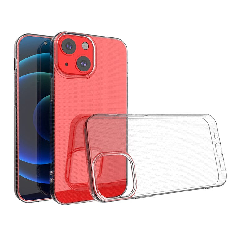 Ultra-Thin TPU Transparent Phone Back Case for iPhone 13 mini 5.4 inch - TechGearPal
