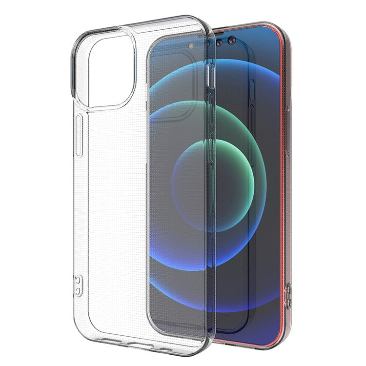 Ultra-Thin TPU Transparent Phone Back Case for iPhone 13 mini 5.4 inch - TechGearPal