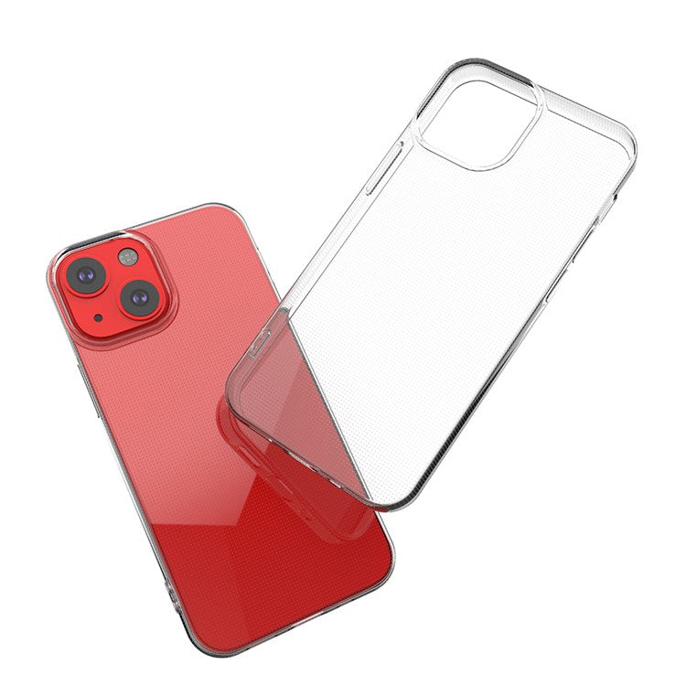 Ultra-Thin TPU Transparent Phone Back Case for iPhone 13 mini 5.4 inch - TechGearPal