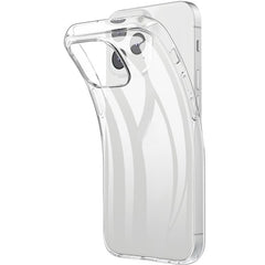 For iPhone 13 6.1 inch Soft TPU Crystal Transparent Anti-fingerprint Shockproof Protective Cover - TechGearPal
