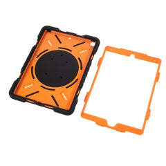 PEPKOO 360° Rotary Kickstand PC + Silicone Combo Support Tablet Cover for iPad 10.2 (2021)/(2020)/(2019)/Air 10.5 inch (2019)