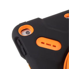 PEPKOO 360° Rotary Kickstand PC + Silicone Combo Support Tablet Cover for iPad 10.2 (2021)/(2020)/(2019)/Air 10.5 inch (2019)
