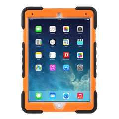 PEPKOO 360° Rotary Kickstand PC + Silicone Combo Support Tablet Cover for iPad 10.2 (2021)/(2020)/(2019)/Air 10.5 inch (2019)