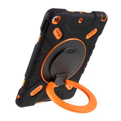PEPKOO 360° Rotary Kickstand PC + Silicone Combo Support Tablet Cover for iPad 10.2 (2021)/(2020)/(2019)/Air 10.5 inch (2019)