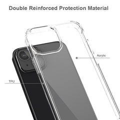 Anti-Scratch Shockproof Acrylic + TPU Bumper Transparent Protective Back Case for iPhone 13 mini 5.4 inch - TechGearPal