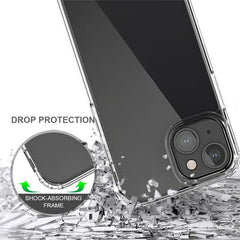 Anti-Scratch Shockproof Acrylic + TPU Bumper Transparent Protective Back Case for iPhone 13 mini 5.4 inch - TechGearPal