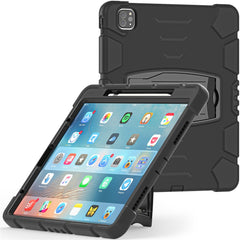King Kong Series Shockproof 3 Layers Full Body Protection Cover with Magnetic Pencil Holder for iPad Pro 12.9 (2022) / (2021) / (2020) / (2018)