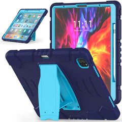 King Kong Series Shockproof 3 Layers Full Body Protection Cover with Magnetic Pencil Holder for iPad Pro 12.9 (2022) / (2021) / (2020) / (2018)